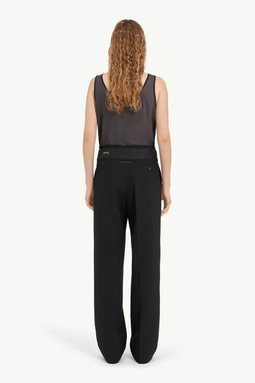 Reverse waistband trousers - Pants