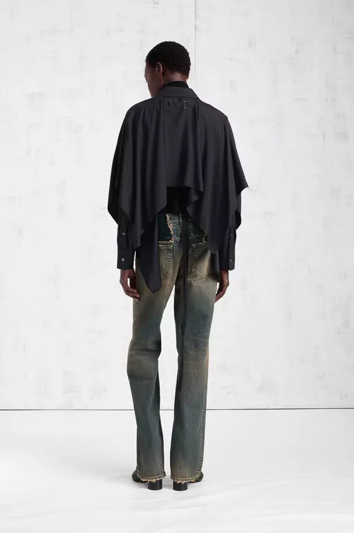 Chemise &agrave; manches capes - Chemises