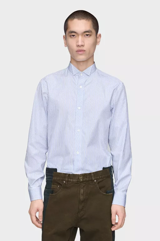 Striped Cotton Shirt - Shirts