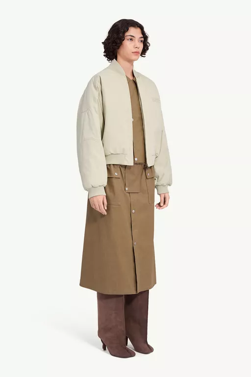 Cotton twill jacket - Jackets