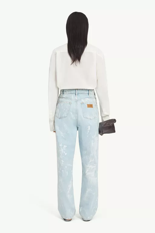 Straight-Leg Jeans - Denim