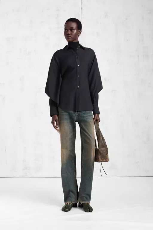 Chemise &agrave; manches capes - Chemises