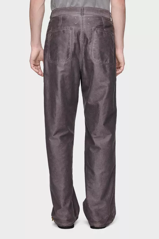 Double-Dyed Workwear Trousers - Pants