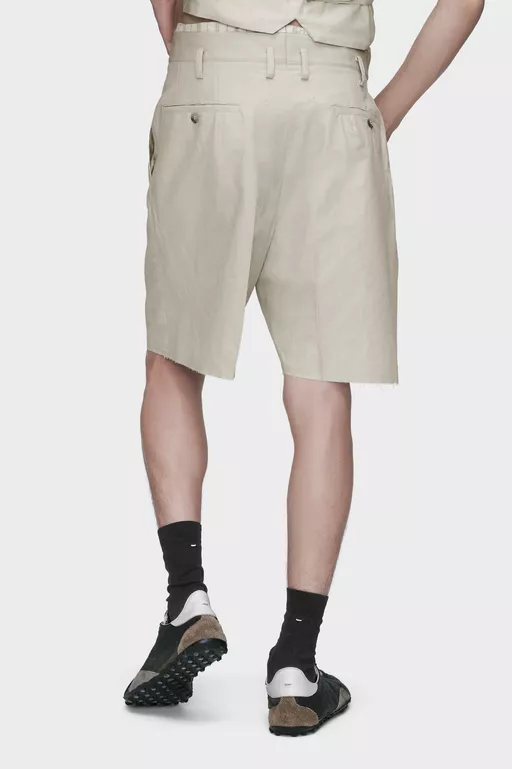 Cotton silk shorts - Shorts
