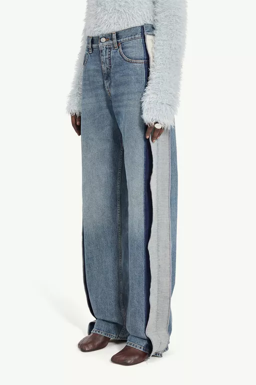 Straight-leg jeans - Denim