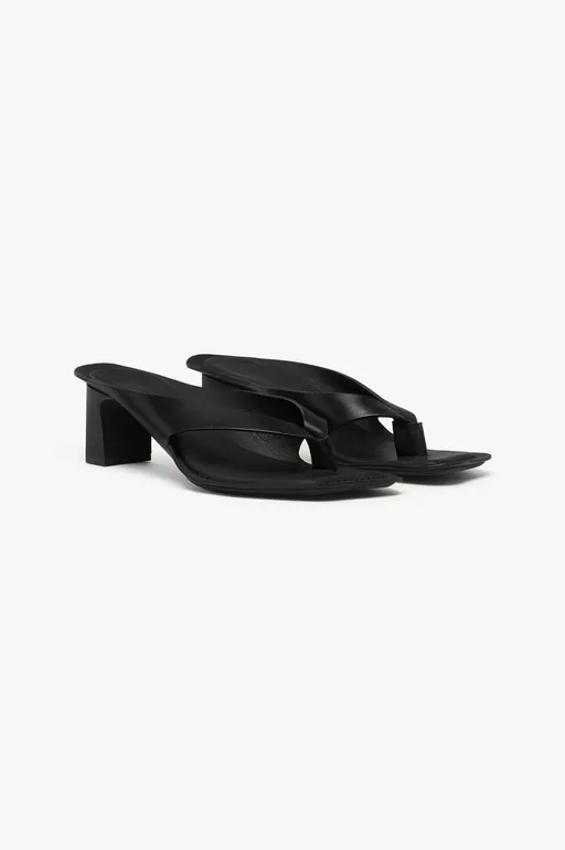 Anatomic leather flip flop mules - Sandals