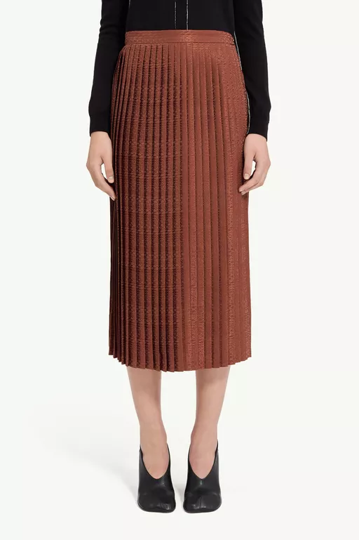 Jacquard midi skirt - Skirts