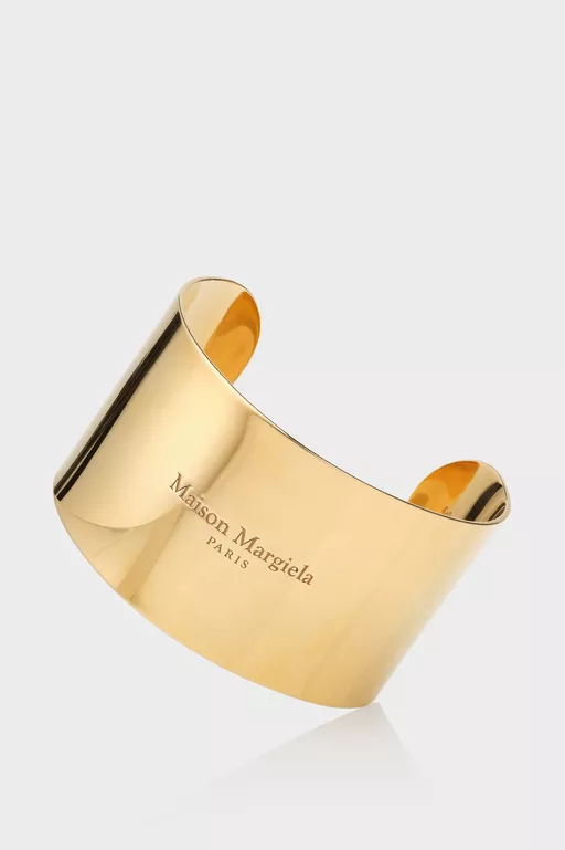 Logo wide cuff bracelet - Bracelets