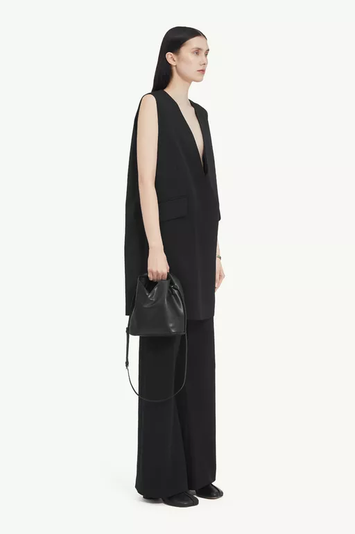 Tailoring Wool Mini Dress - Mini Dress