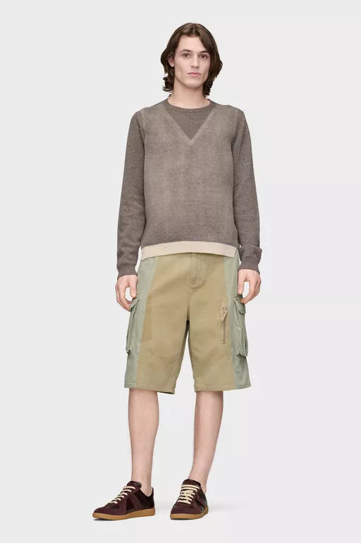 Cotton Cargo Shorts - Shorts