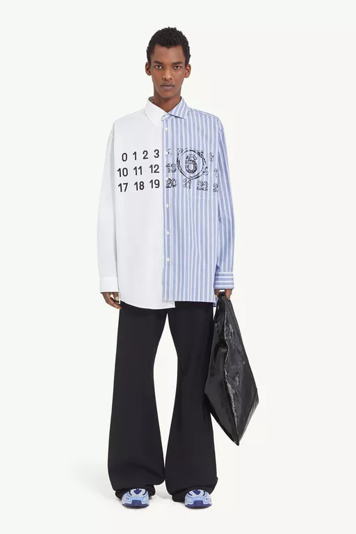 Spliced numbers shirt - Shirts