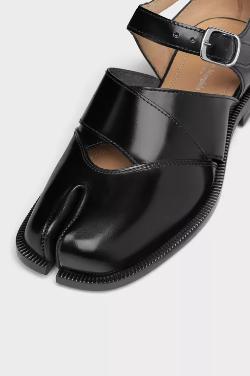Maison Margiela Tabi Leather Sandals - Heels