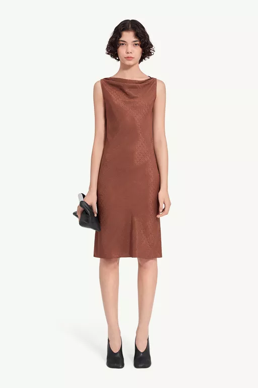 Jacquard dress - Midi Dress