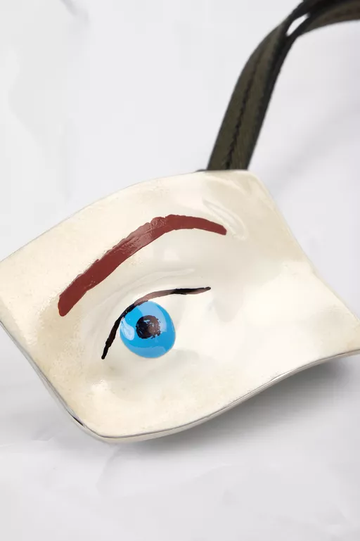 Ceramic Eye Charm - Small Leather Goods