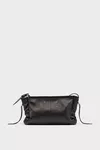 Schwarz - Drawstring Schultertasche