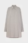 Light Grey - Folded Collar Shirt