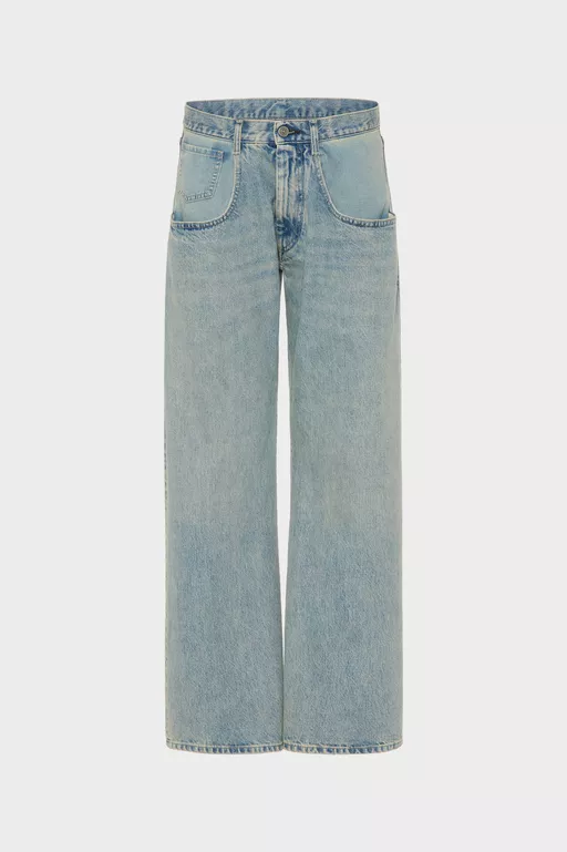 Straight-Leg Jeans - Denim