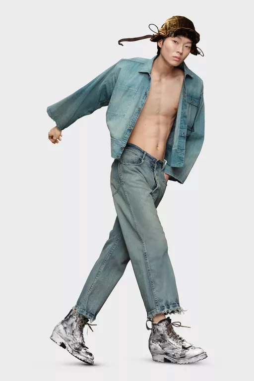 Distressed jeans - Denim