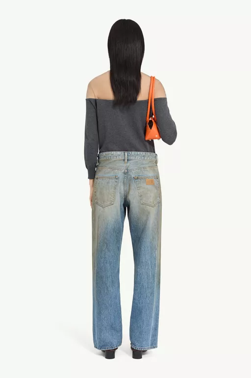 Straight-Leg Jeans - Denim