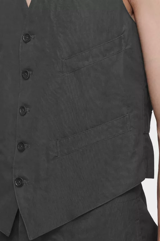 Cotton silk gilet - Waistcoats