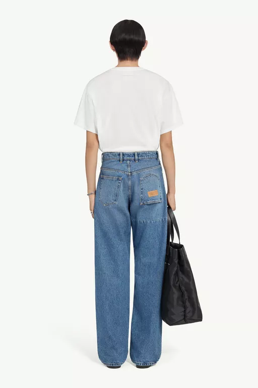 Wide-leg jeans - Denim