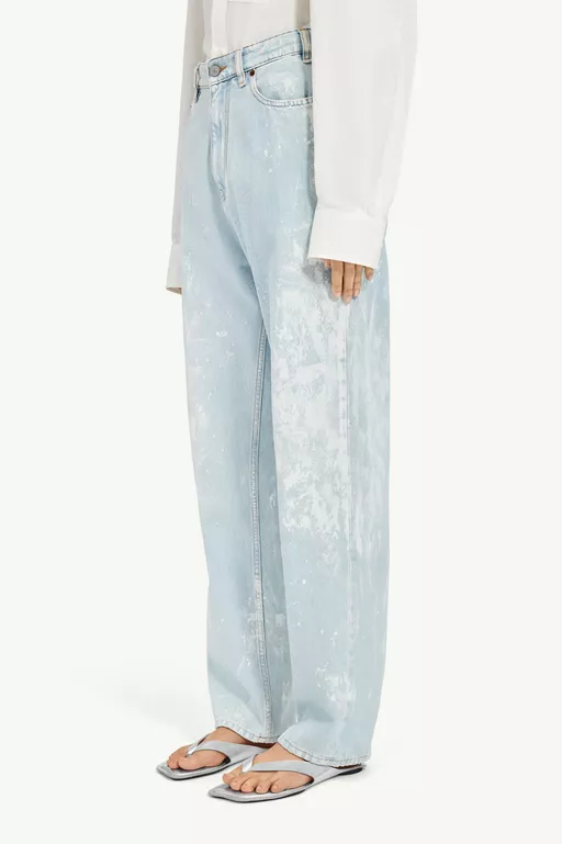 Straight-Leg Jeans - Denim