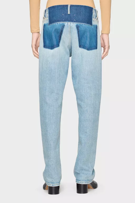 Straight-leg Jeans - Denim