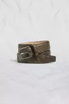 Beige and brown - Leather Belt