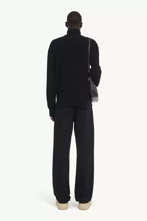 Ribbed Knit Sportsjacket - Jackets