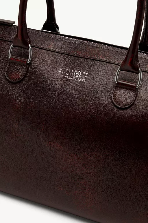 Bauletto weekend bag crackled leather - Travelling Bag