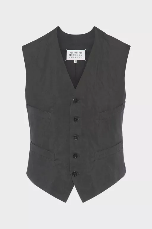 Cotton silk gilet - Waistcoats