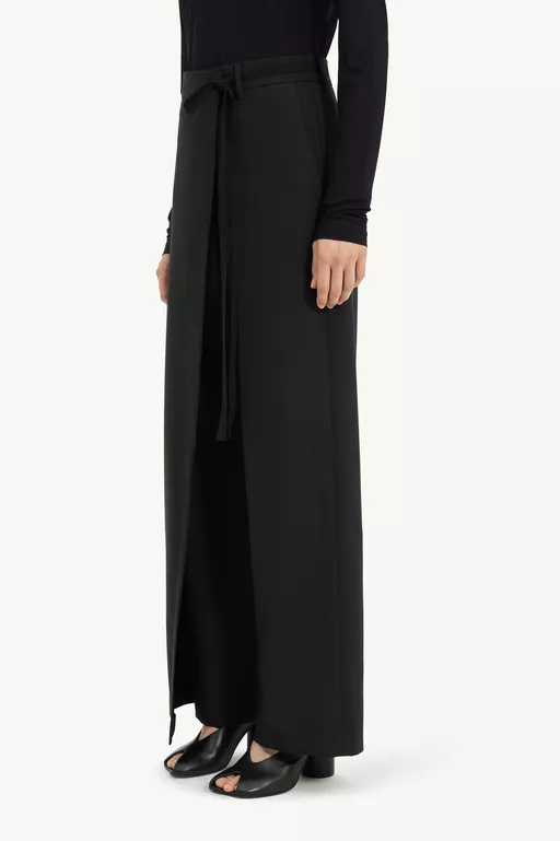 Wool-blend trousers - Pants
