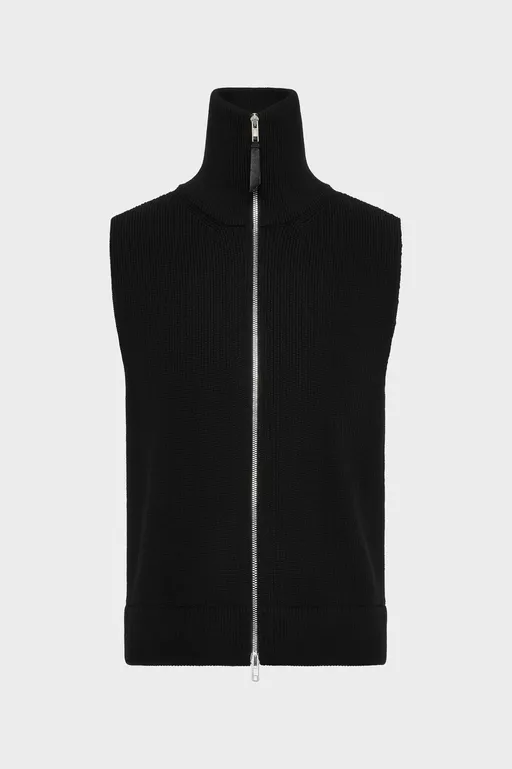 Zip Knit Gilet