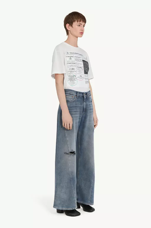 Distressed jeans - Denim