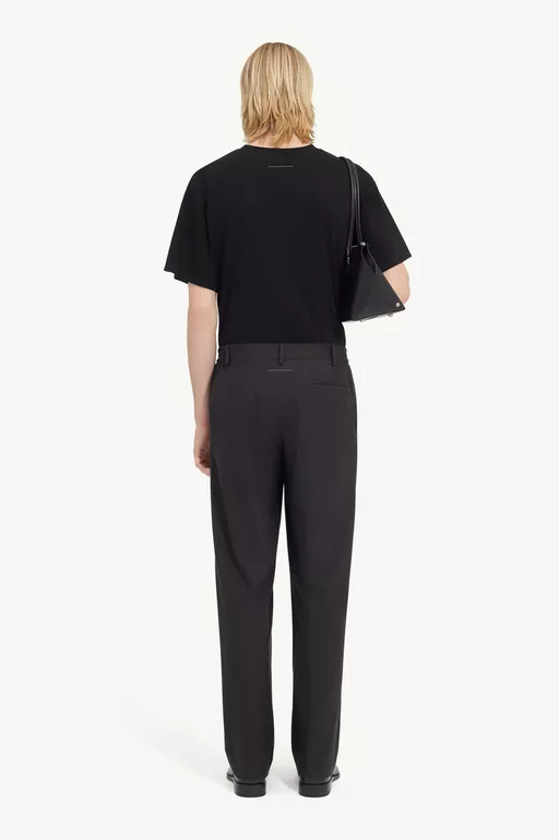 Wool shirting trousers - Pants