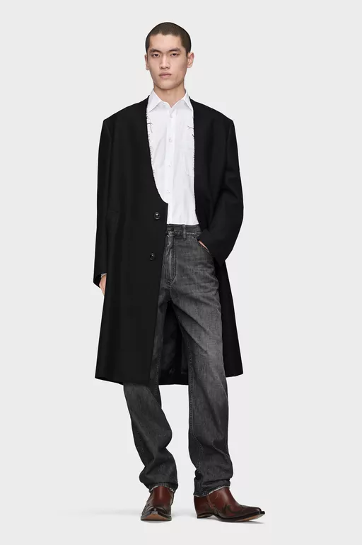 Cotton Long-Sleeve Shirt - Shirts