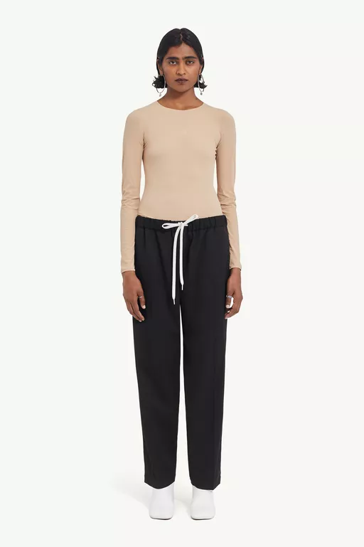 Drawstring tailored trousers - Pants