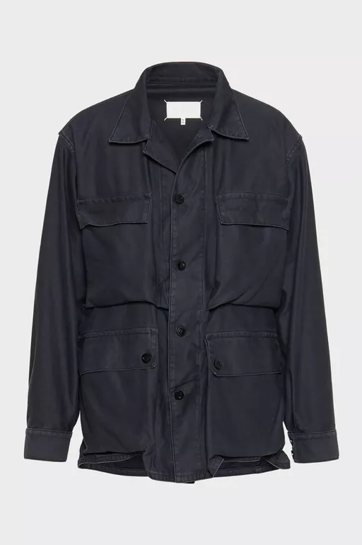 Cotton caban jacket