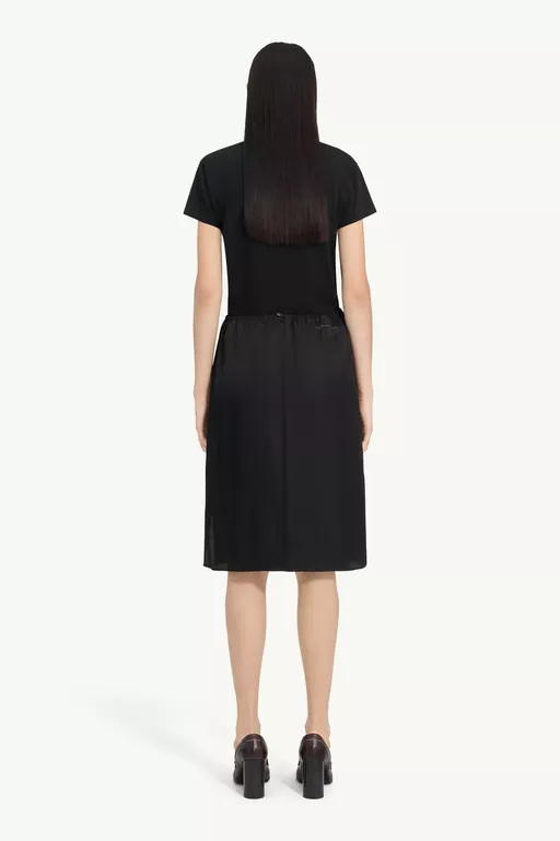 Satin Midi Skirt - Midi Skirts