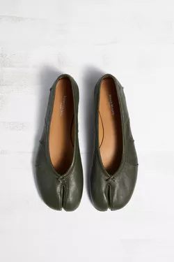 Military Green - Tabi Ballerina