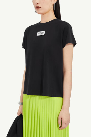 크롭드 티셔츠 - 티셔츠 - Image 4