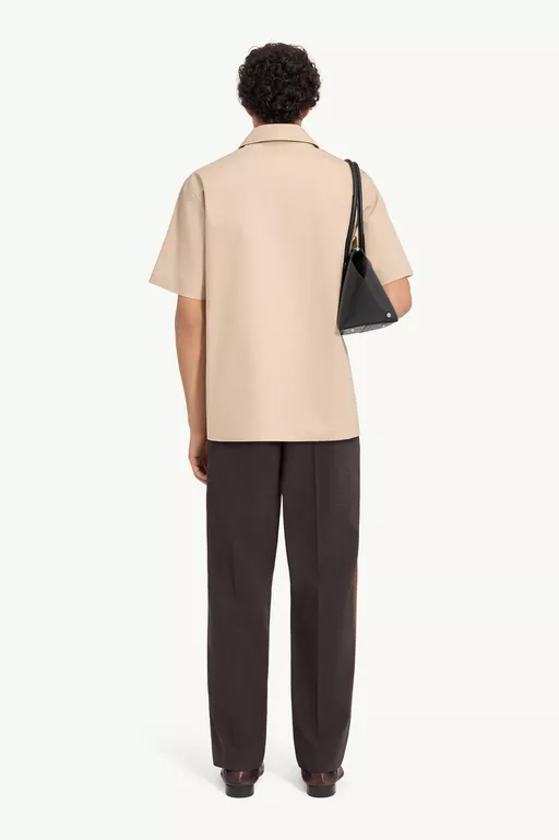 Fused Poplin Short-Sleeve Shirt - Shirts