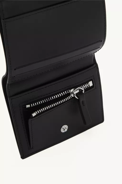 Leather tri-fold wallet - Wallets