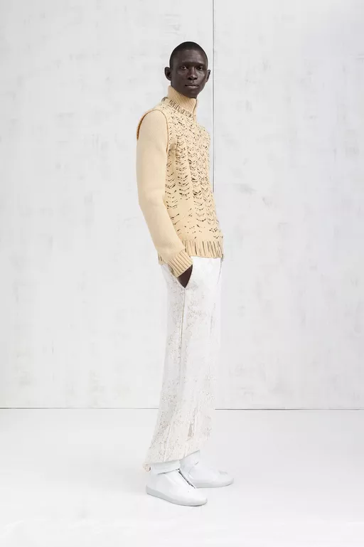 Virgin Wool Cardigan - Cardigan