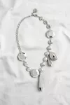 Silver - Chandelier Necklace