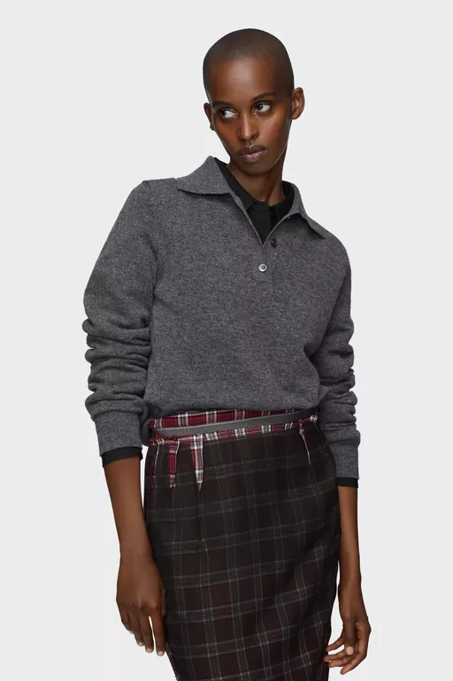 Polo Knit Top - Polos