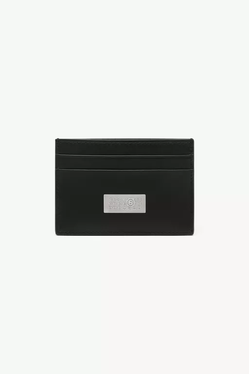 Numeric leather card holder
