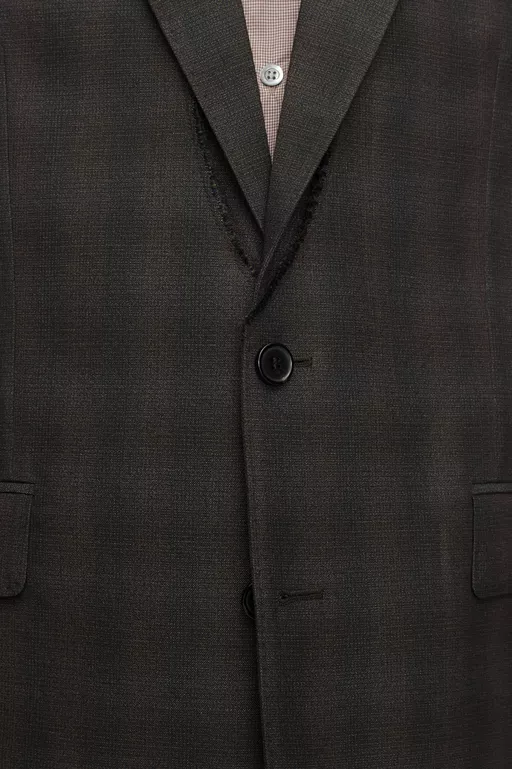 Folded Collar Wool Blazer - Jackets