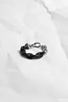 Black - Link Big Chain Bracelet