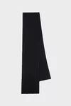 Black - Wool scarf